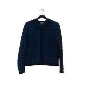 Classiques Entier Mohair Alpaca Blend‎ Houndstooth Cardigan